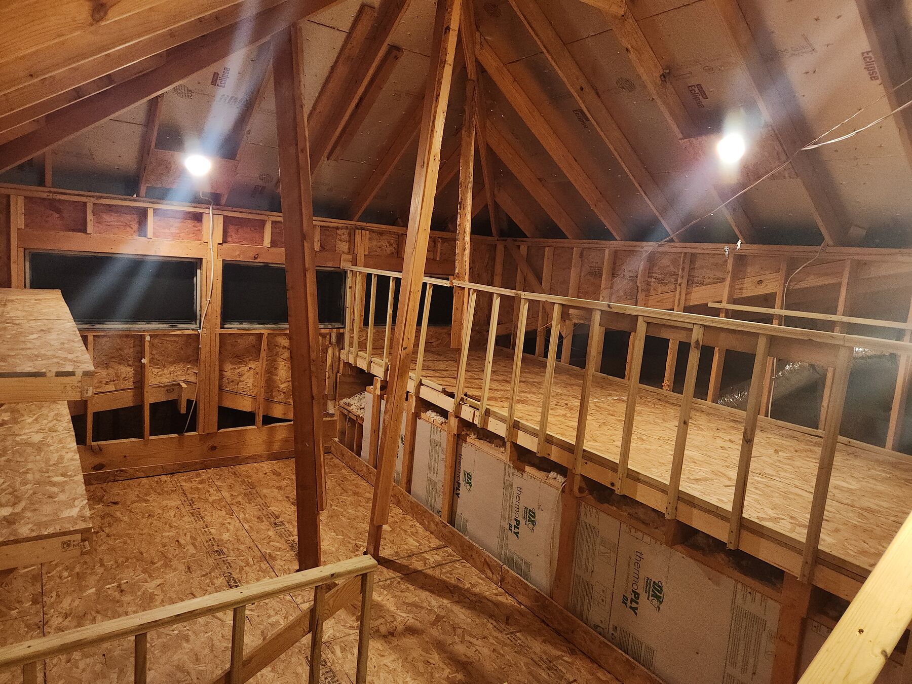 HRH Repairs attic storage conversion project
